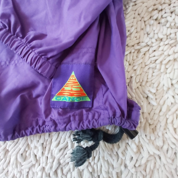 Beaver Canoe vintage purple windbreaker- size large - Picture 9 of 9